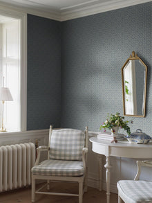 8074 Friedrich Light Blue Anno II Wallpaper by Boråstapeter