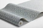 8074 Friedrich Light Blue Anno II Wallpaper by Boråstapeter