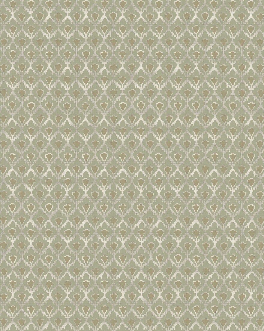 Svea Light Green Anno II Wallpaper by Boråstapeter