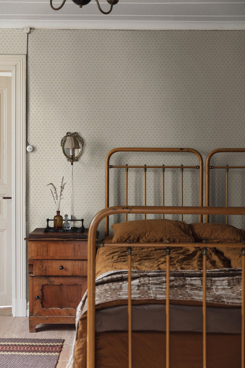 8078 Svea Light Beige Anno II Wallpaper by Boråstapeter