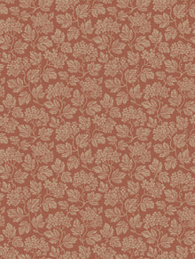 8081 Hagtorn Dark Red Anno II Wallpaper by Boråstapeter