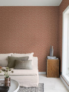 8081 Hagtorn Dark Red Anno II Wallpaper by Boråstapeter