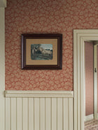 8081 Hagtorn Dark Red Anno II Wallpaper by Boråstapeter
