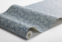 8082 Hagtorn Dark Blue Anno II Wallpaper by Boråstapeter