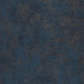 Stone Uni Bleu Encre Wallpaper by Casadeco