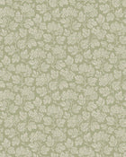Hagtorn Light Green Anno II Wallpaper by Boråstapeter