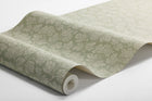 Hagtorn Light Green Anno II Wallpaper by Boråstapeter