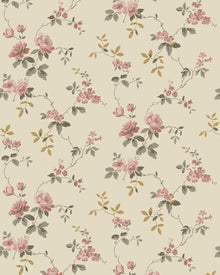 8084 Värmdö Light Beige Anno II Wallpaper by Boråstapeter