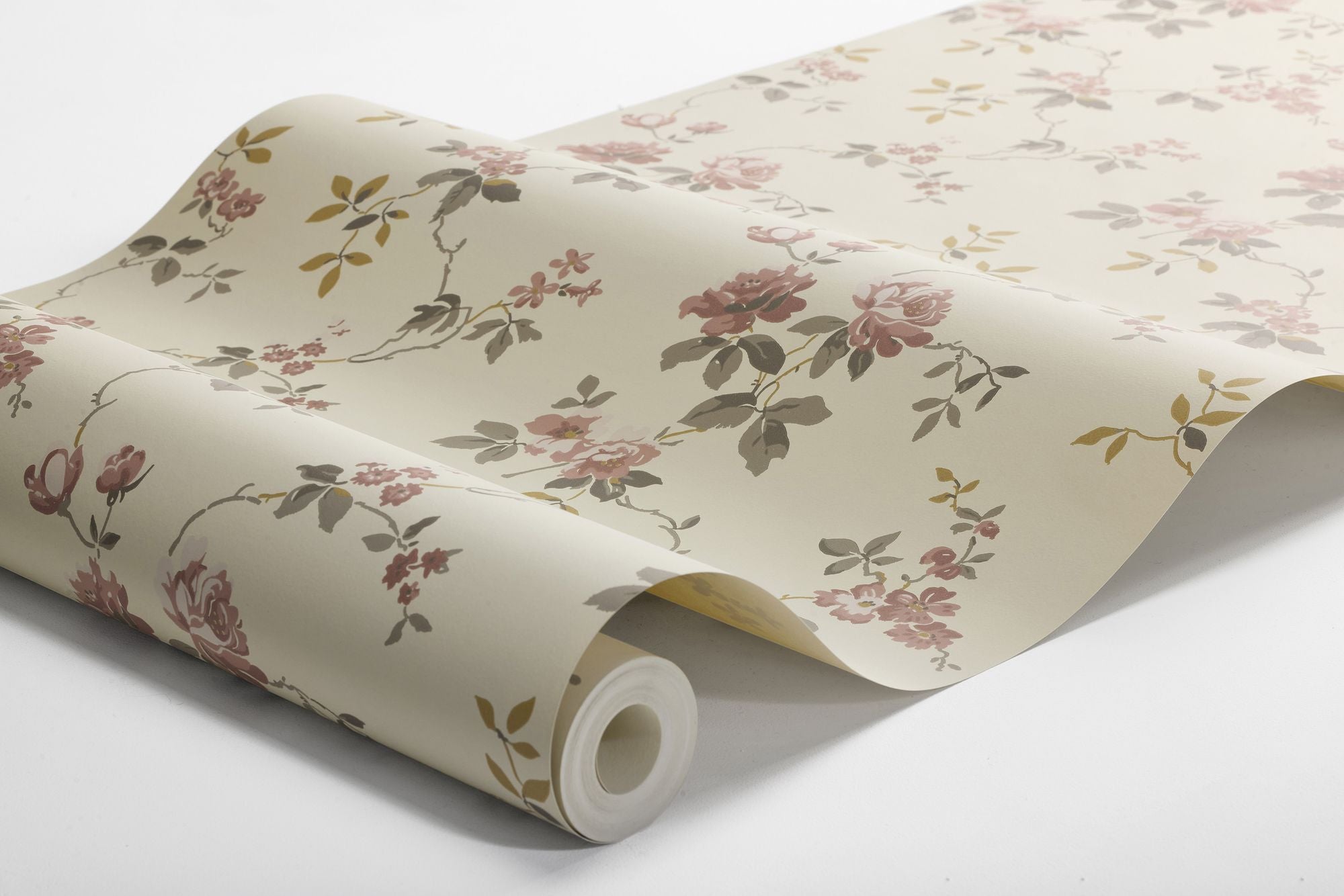 8084 Värmdö Light Beige Anno II Wallpaper by Boråstapeter