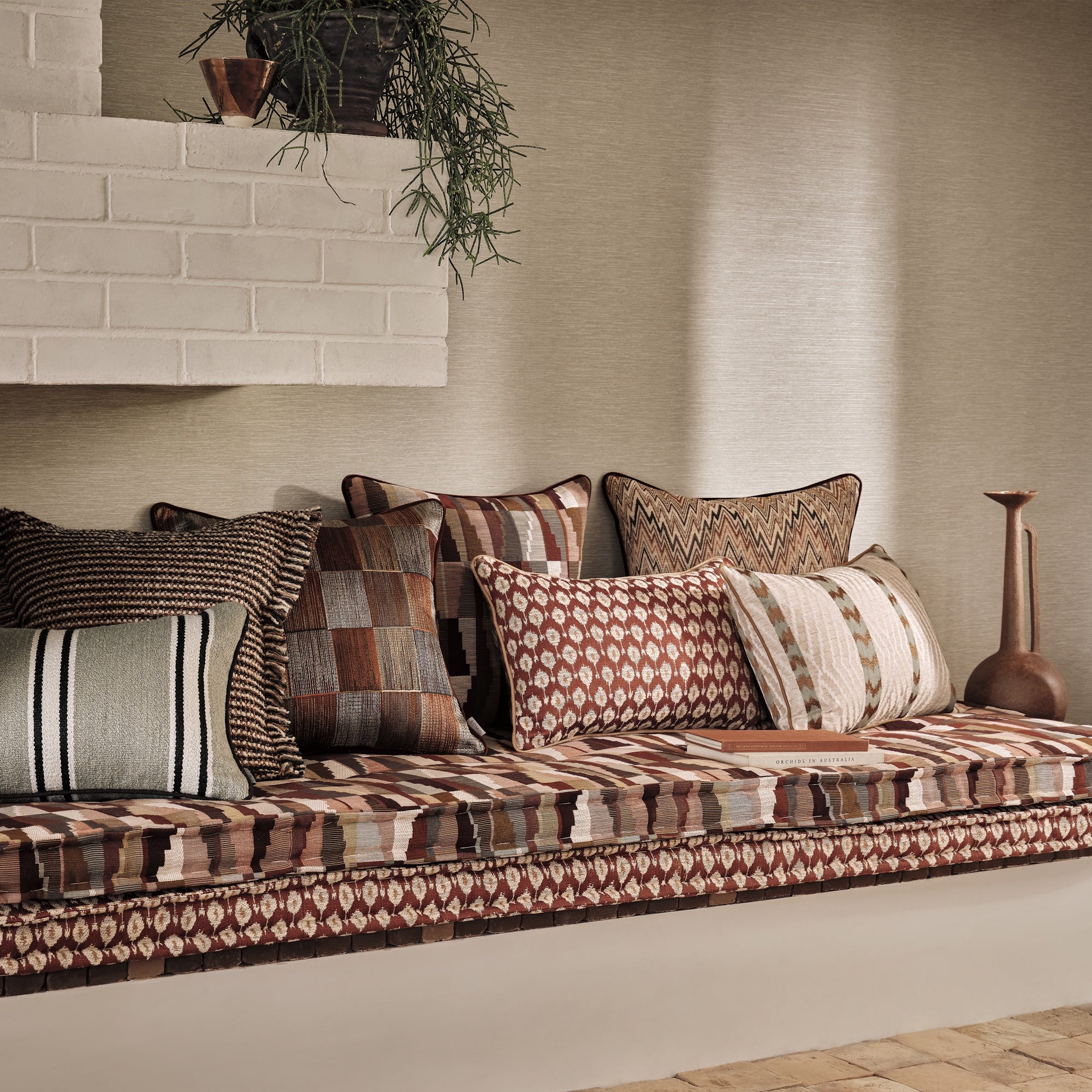 8086/03 Otillo Maple Fabric by Romo