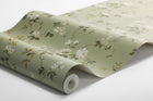 8086 Värmdö Light Green Anno II Wallpaper by Boråstapeter