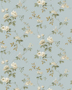 8087 Värmdö Light Blue Anno II Wallpaper by Boråstapeter