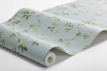 8087 Värmdö Light Blue Anno II Wallpaper by Boråstapeter