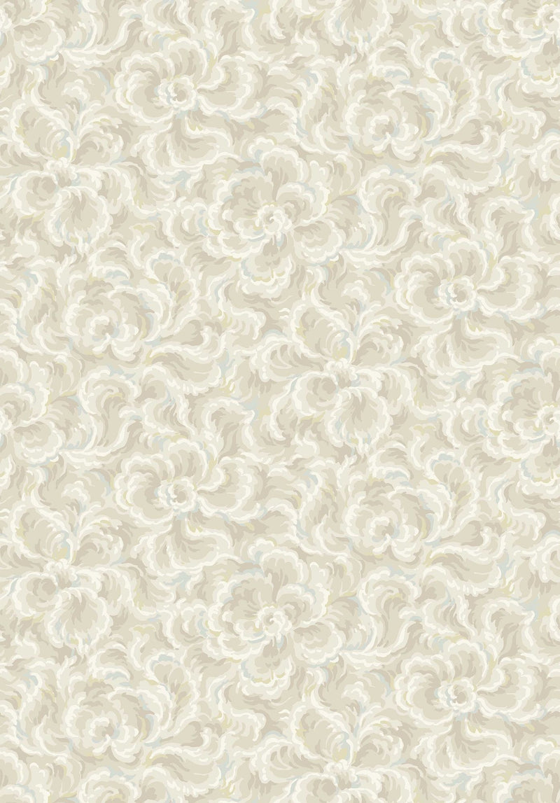 8088 Änggården Light Beige Anno II Wallpaper by Boråstapeter