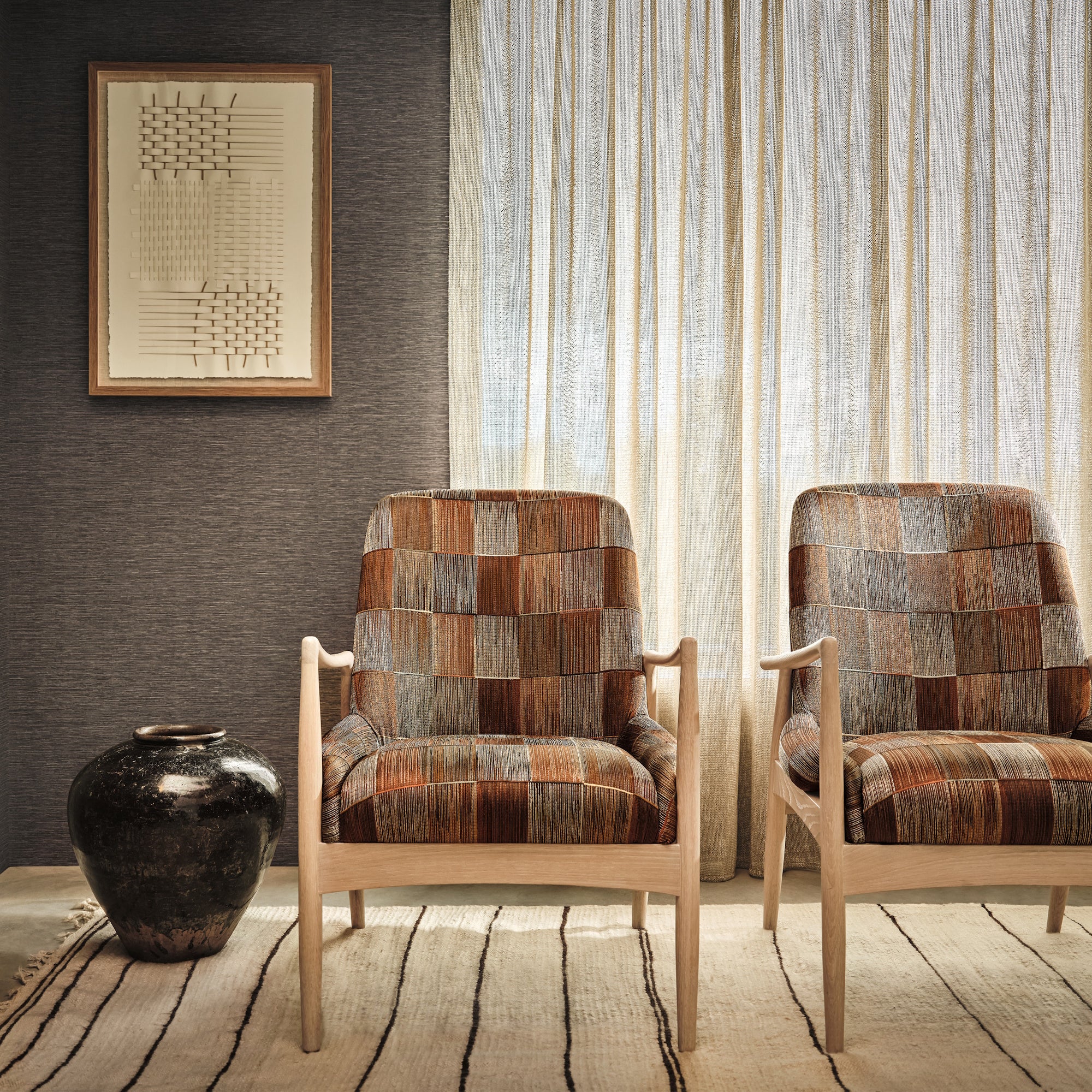 8089/02 Sekani Cinnamon Fabric by Romo