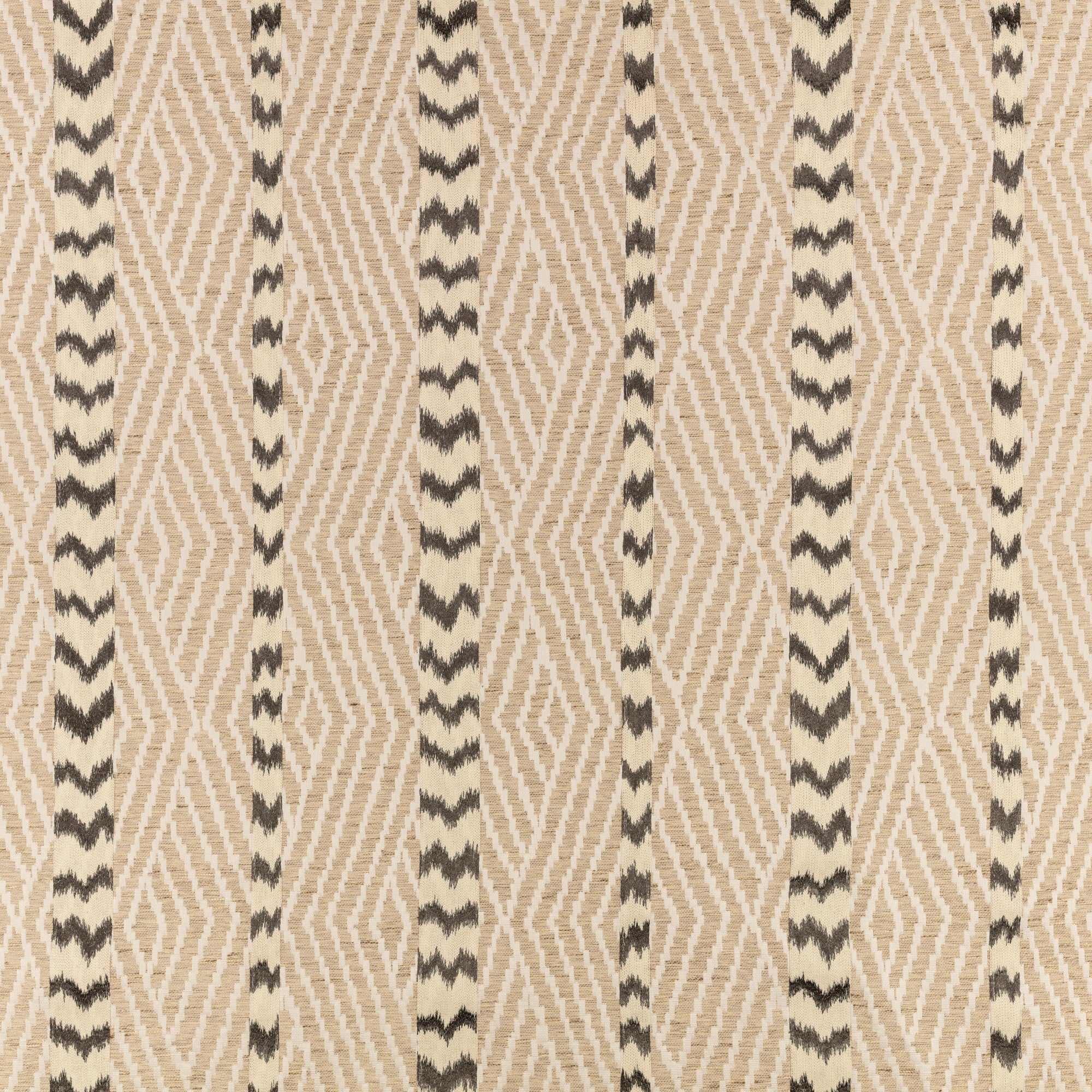 8091/01 Indu Charcoal Fabric by Romo