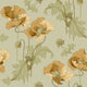 Vallmo Light Yellow and Green Anno II Wallpaper by Boråstapeter
