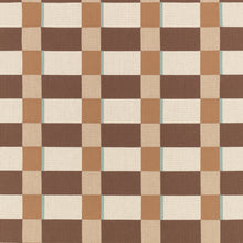 Lowen Chocolate Fabric by Romo