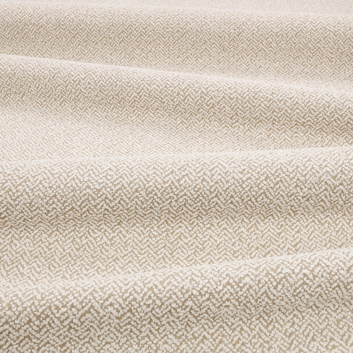 Arley Stone Lowen Fabric by Romo draped