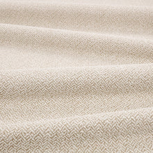 Arley Stone Lowen Fabric by Romo draped
