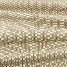 Bodin Lichen Lowen Fabric by Romo draped