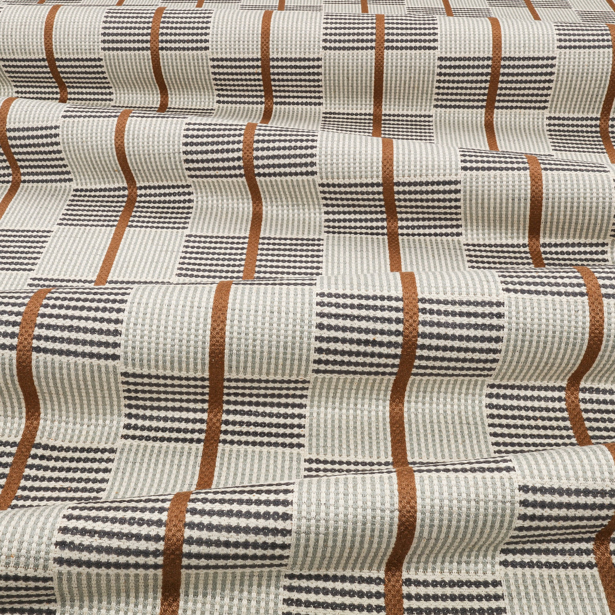 Elmore Chia Lowen Fabric by Romo draped