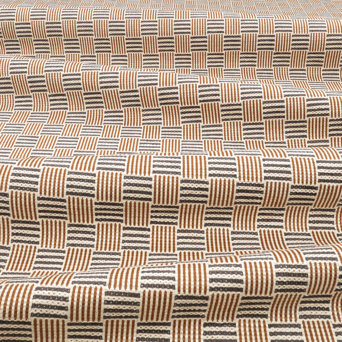 Coby Chia Lowen Fabric by Romo draped
