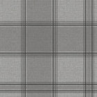 8101 Giorgio Check Gunmetal and Silver Wallpaper By Belgravia