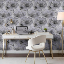 811323 Renata Floral Grey Wallpaper by Muriva