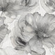 Renata Floral Grey Wallpaper by Muriva
