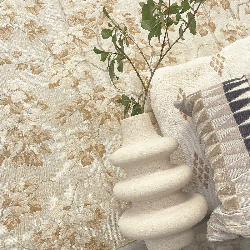 8116 Giorgio Tree Beige Wallpaper by Belgravia