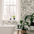 8117 Giorgio Tree Soft Silver Wallpaper by Belgravia