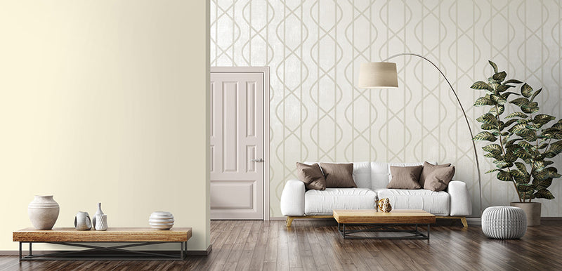 81219 Oat Beige Saturn Universe Wallpaper By Hohenberger