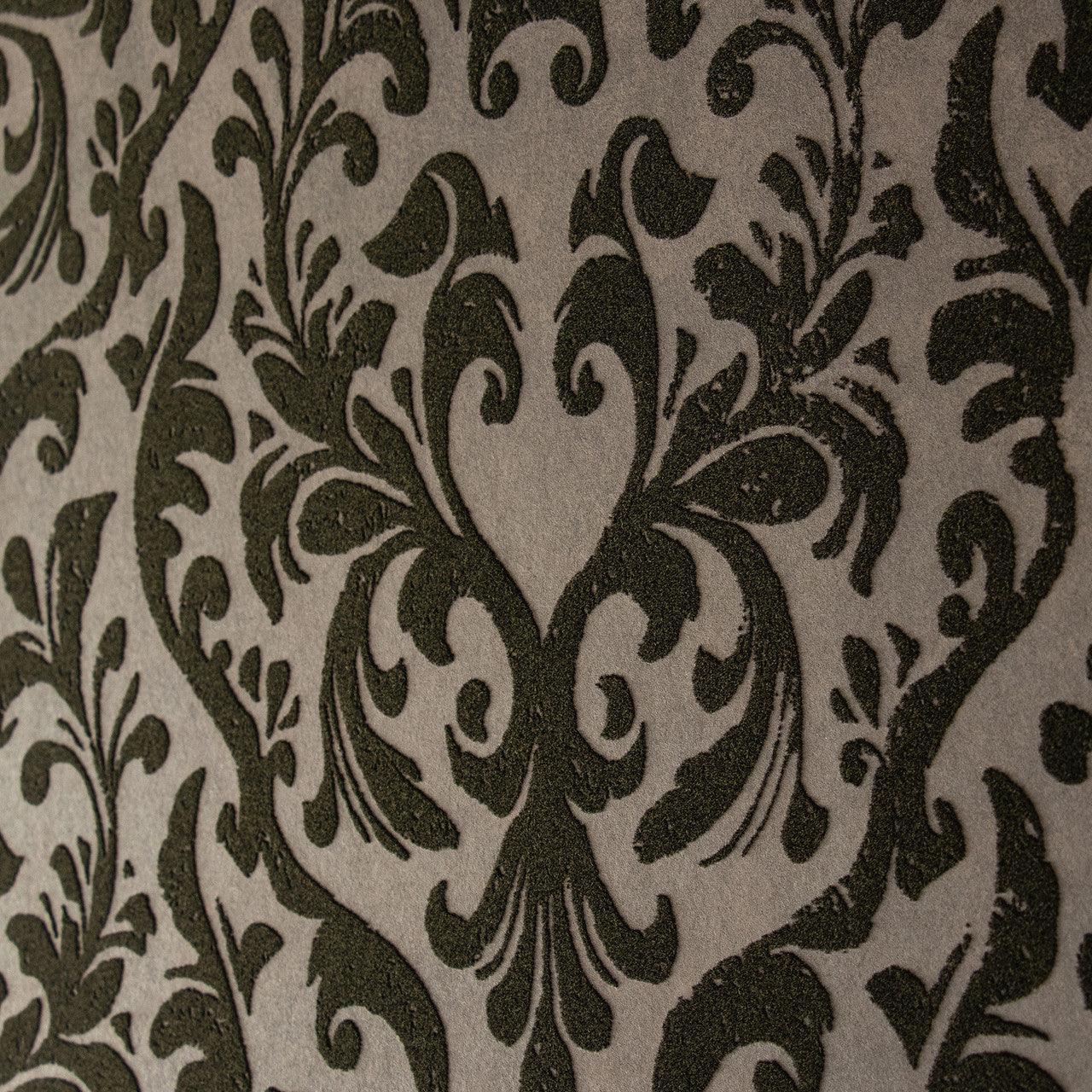 81253 Dark Brown Mayfair / Loft Damask Flock Urban Classics Wallpaper By Hohenberger Galerie