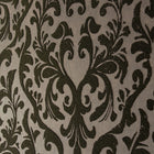 81253 Dark Brown Mayfair / Loft Damask Flock Urban Classics Wallpaper By Hohenberger Galerie