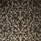 81253 Dark Brown Mayfair / Loft Damask Flock Urban Classics Wallpaper By Hohenberger Galerie