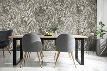 81263 Elephant Leaf Sage Grey Feel Wallpaper By Hohenberger