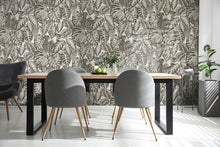 444-81 Charcoal Raphael Le Village Wallpaper by Sandberg