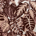 Elephant Leaf Burgundy Feel Wallpaper By Hohenberger