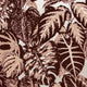Elephant Leaf Burgundy Feel Wallpaper By Hohenberger