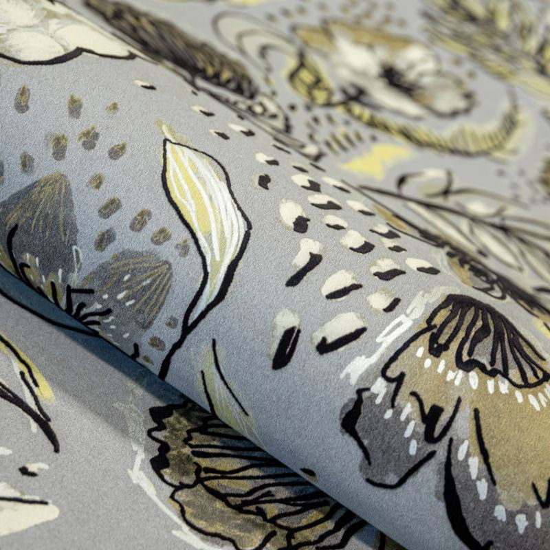 81333 Felice Pepper Mustard Wallpaper By Hohenberger