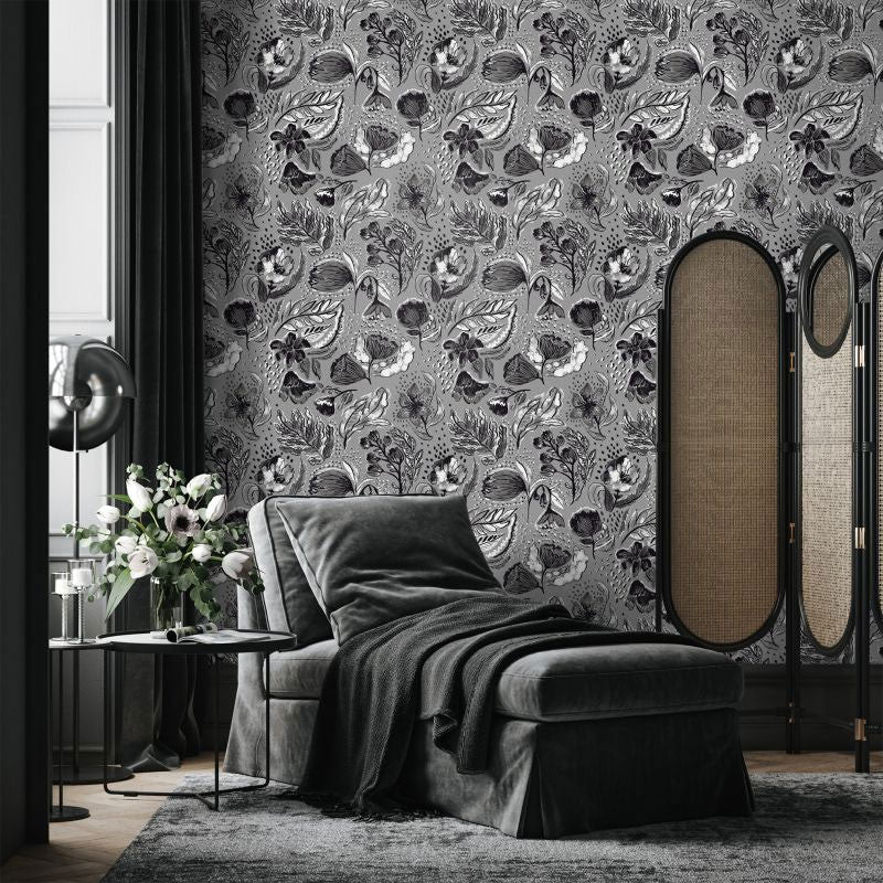 81335 Felice Pepper Black Cumin Wallpaper By Hohenberger Galerie