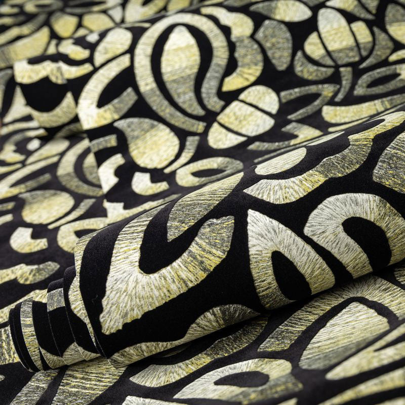 81341 Lana Pepper Mustard Wallpaper By Hohenberger