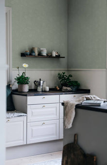 814-38 Anton Forest Green Ett Hem Wallpaper by Sandberg