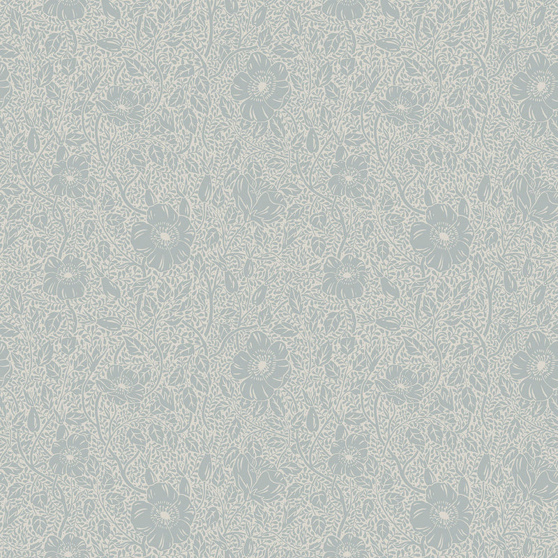 814-56 Anton Misty Blue Ett Hem Wallpaper by Sandberg