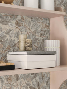 8140 Fairies Grey Wallpaper by Boråstapeter