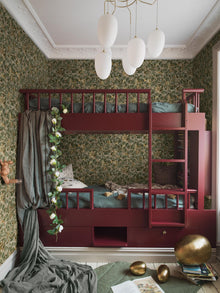 8141 Fairies Green Wallpaper by Boråstapeter