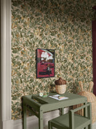 8141 Fairies Green Wallpaper by Boråstapeter