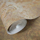 81421 Fleur Olive Cerra Wallpaper by Galerie - Roll