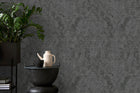 81422 Fleur Black Cerra Wallpaper by Galerie - Room
